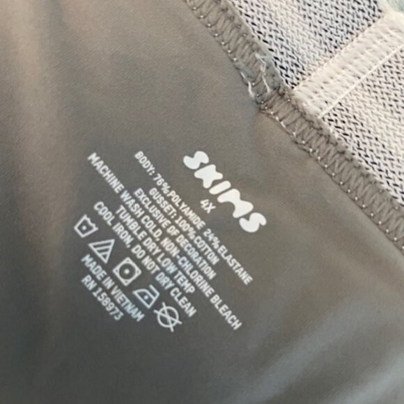 NWT SKIMS Everybody Logo Bikini Smoke Gray Grey Make Your Own Bundle Size 4x $20 - Picture 13 of 16